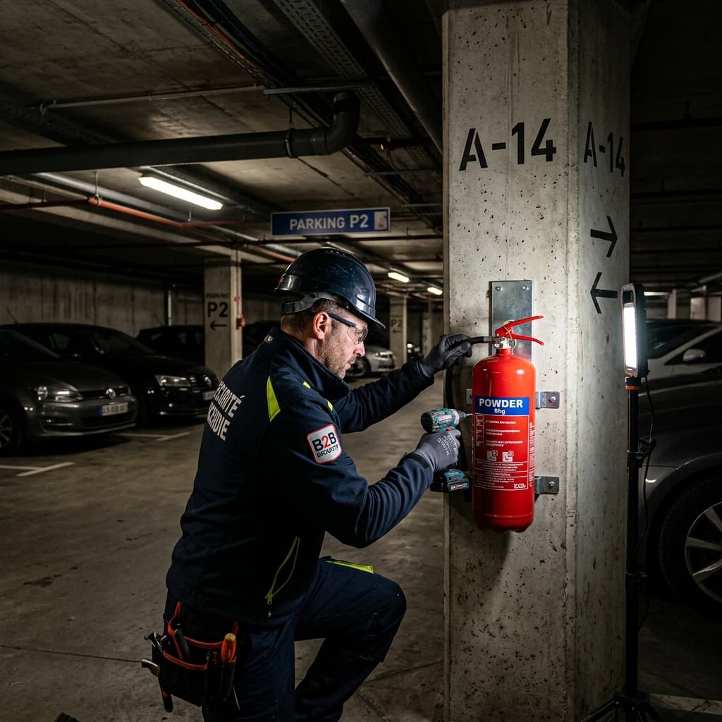 Audit sécurité et installation Extincteurs à Paris 16